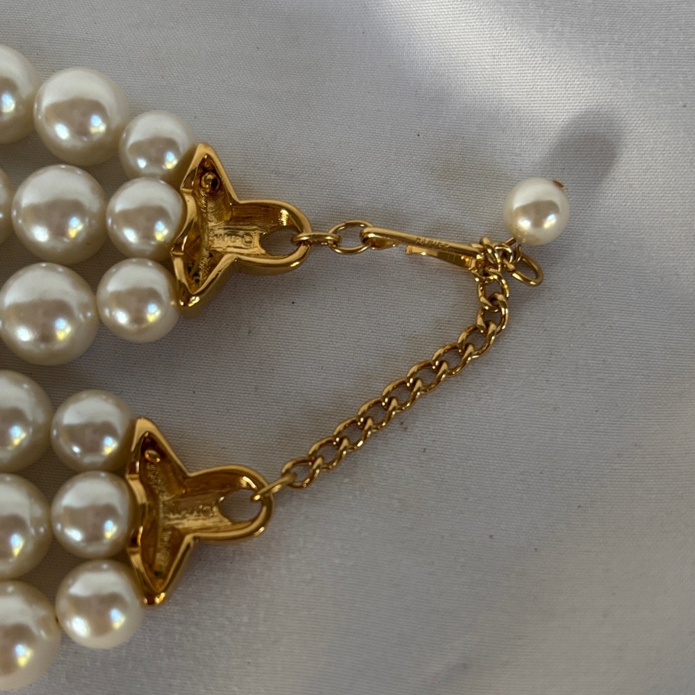 BRAND NEW  “OPEARL QATAR ELEGANT CREAM PEARL NECKLACE - Picture 6 of 9